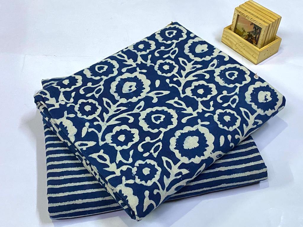 printed glazed cotton fabric