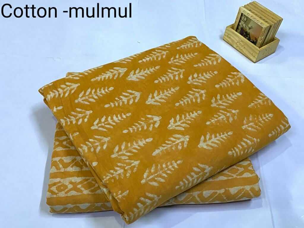 latest printed cotton fabric