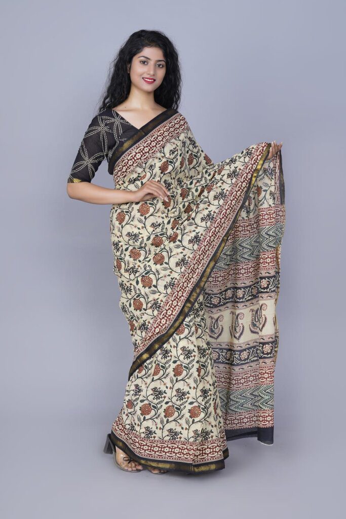 Printed Cotton Saree