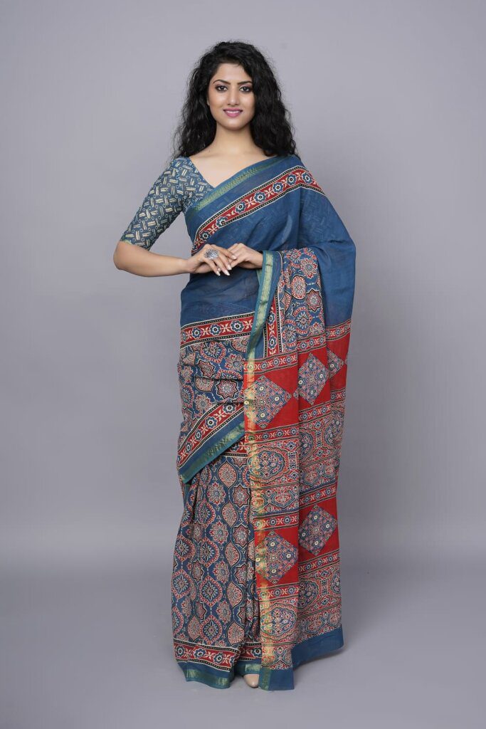 Maheshwari Silk Saree