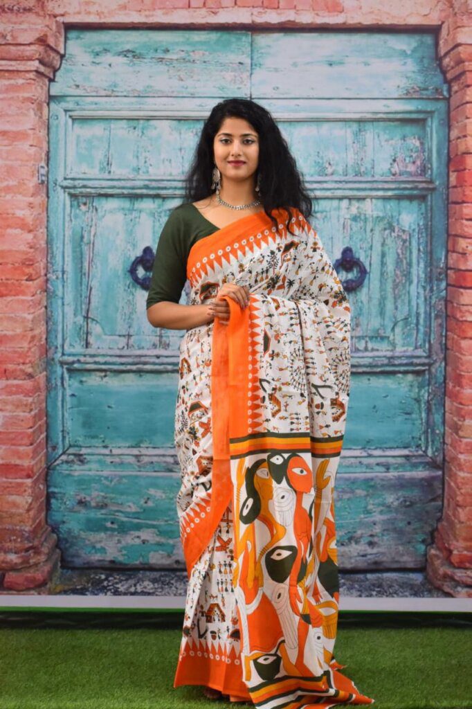 Kalamkari Saree