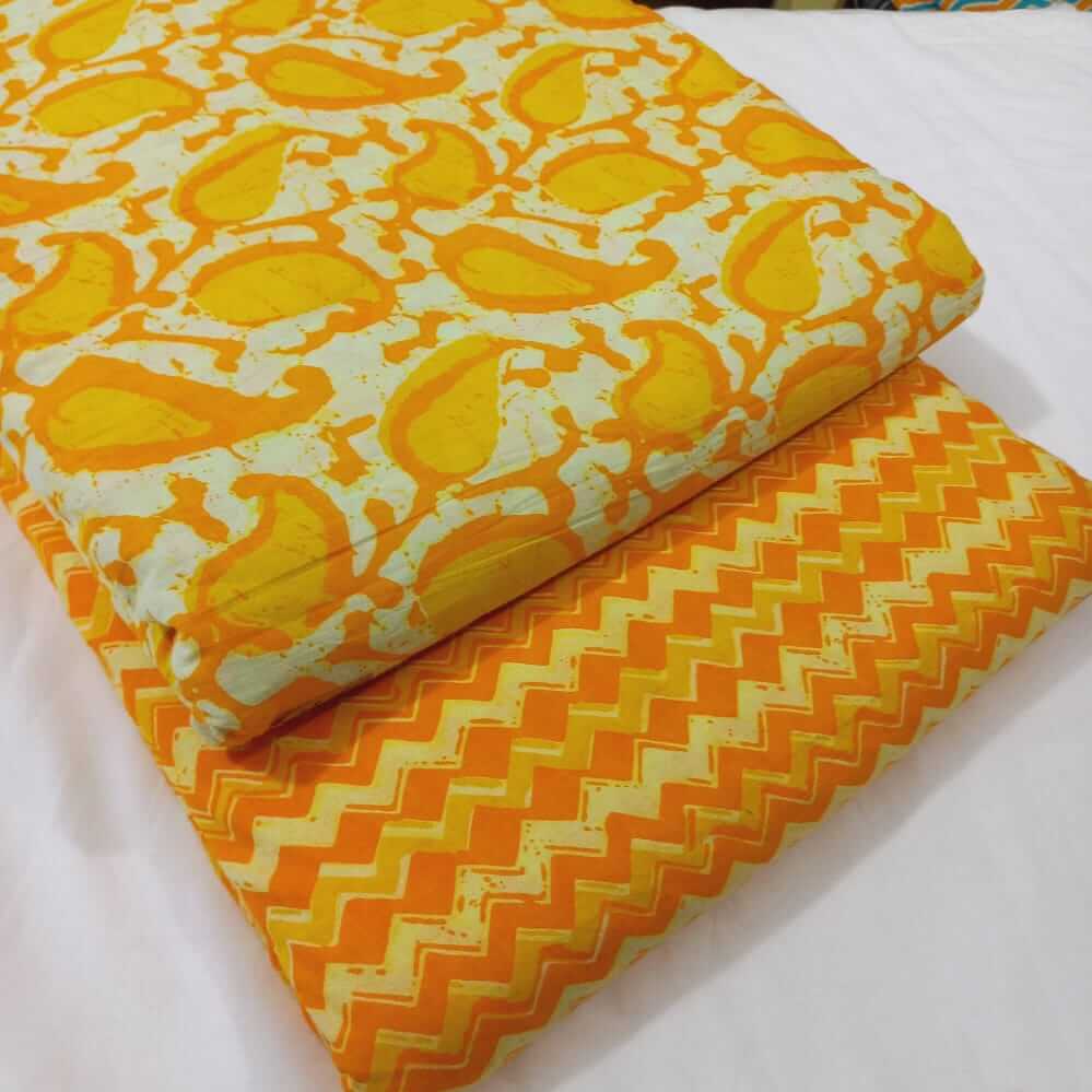 grey patterned cotton fabric