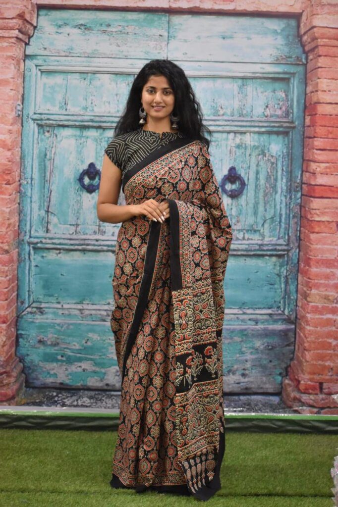 Cotton Printed Saree