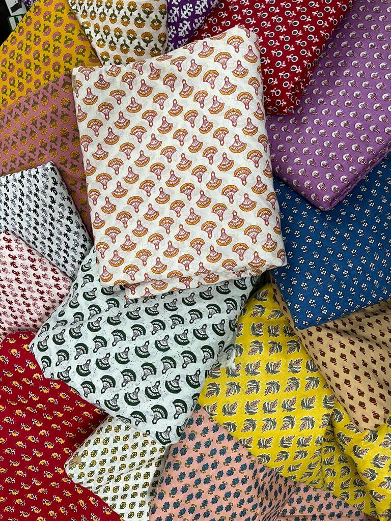 organic cotton print fabric