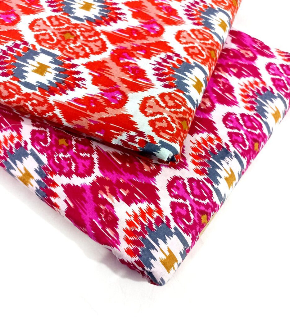 ajrakh cotton fabric